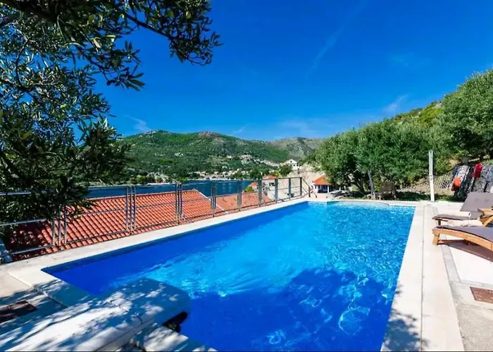 Matej With Pool And Sea View *